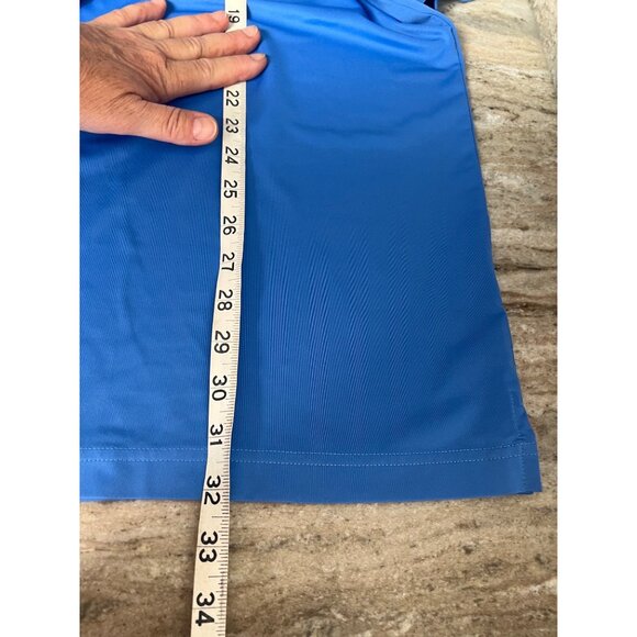 Augusta National Masters Golf Polo Shirt XL Blue Mens Embroidered Logo - Picture 7 of 10